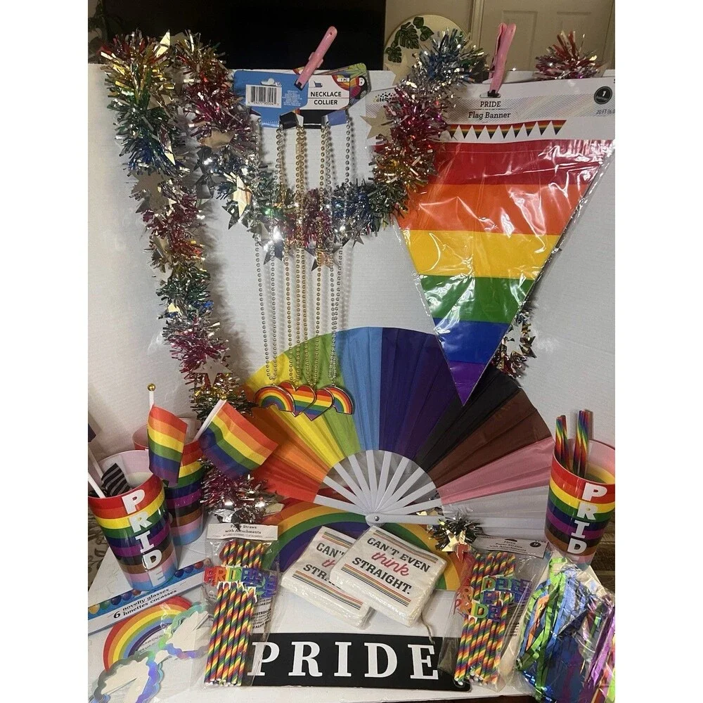 Huge LGBTQ Pride Party Bundle Decorations Supplies